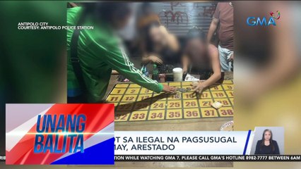 Mga sangkot sa ilegal na pagsusugal sa isang lamay, arestado | Unang Balita