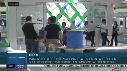 Damasco celebra 10° edición de la Feria Tecnológica HITEC