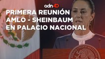 ¡Última Hora! Se reúne AMLO con Claudia Sheinbaum para iniciar la transición presidencial