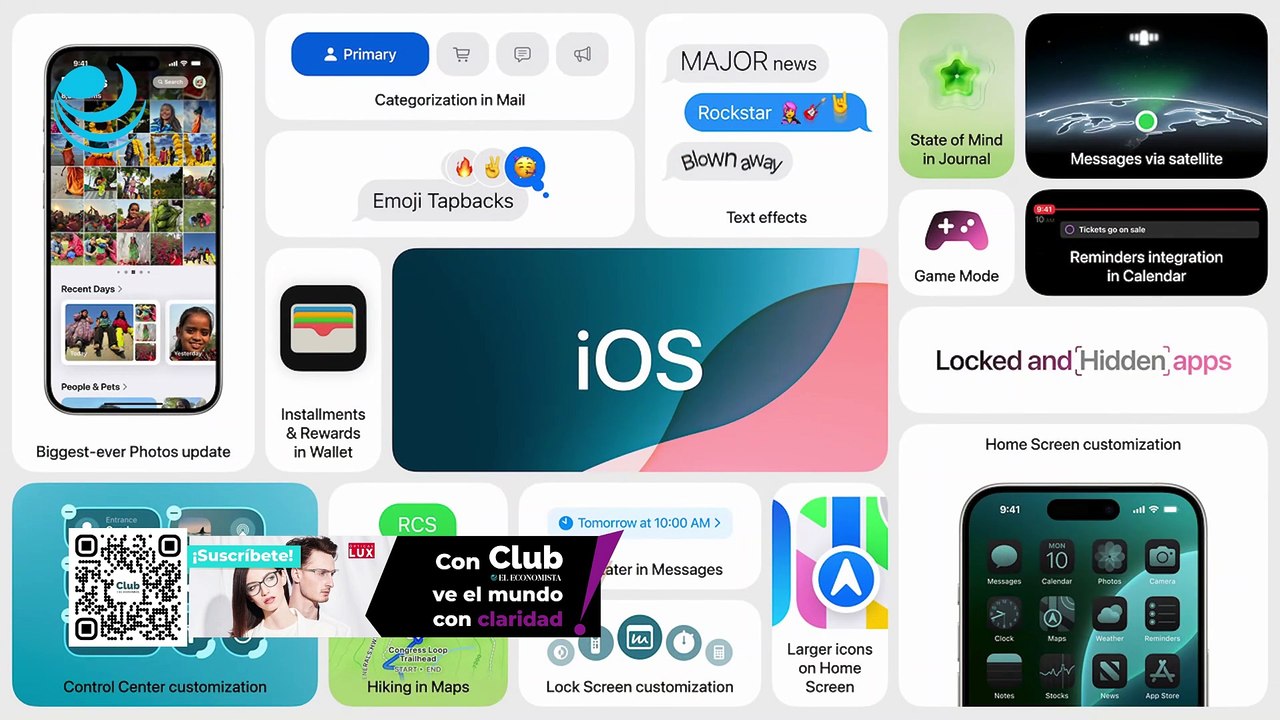 Apple revela la nueva IA del iPhone, iOS 18, un...