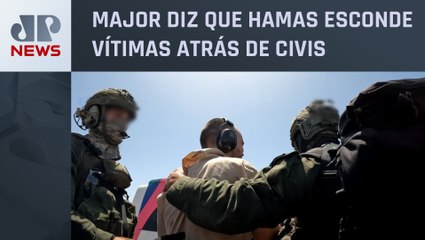 Exército de Israel divulga vídeo que mostra resgate de reféns em Gaza