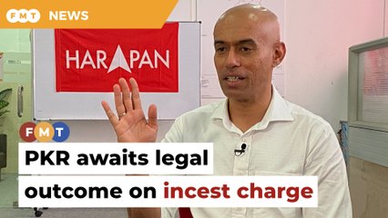 PKR to let law take its course before deciding on member charged with incest