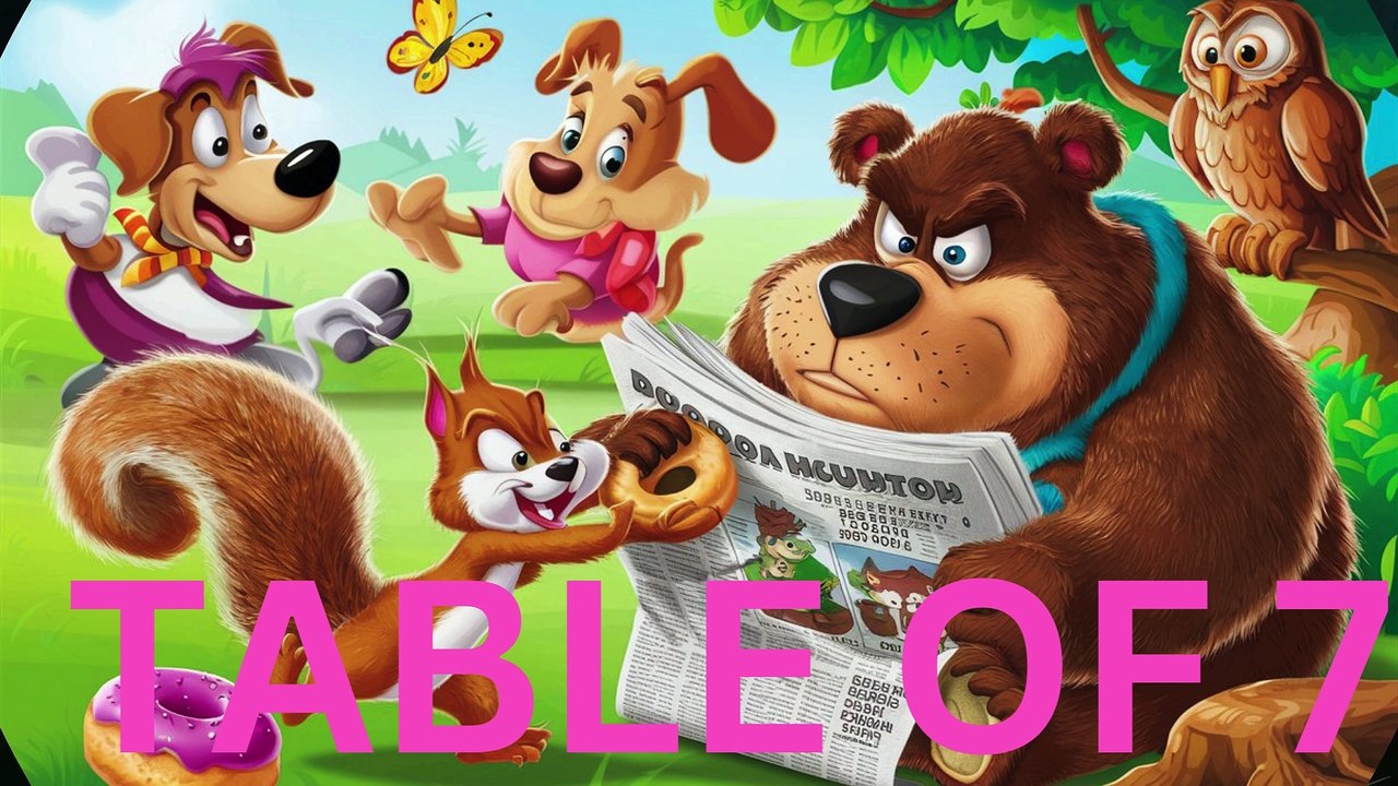 7-x1=7 , Table of Seven 7 ,Multiplication,Tables Song Multiplication  - MathsTables,Time of tables