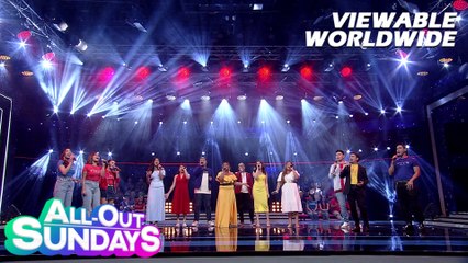 All-Out Sundays: “Tanghalan Ng Kampeon” grand finalists, bumida sa AOS stage!