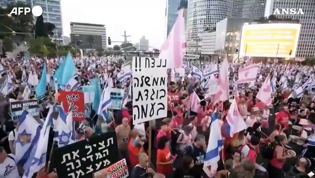 Israele, protesta contro il governo a Tel Aviv