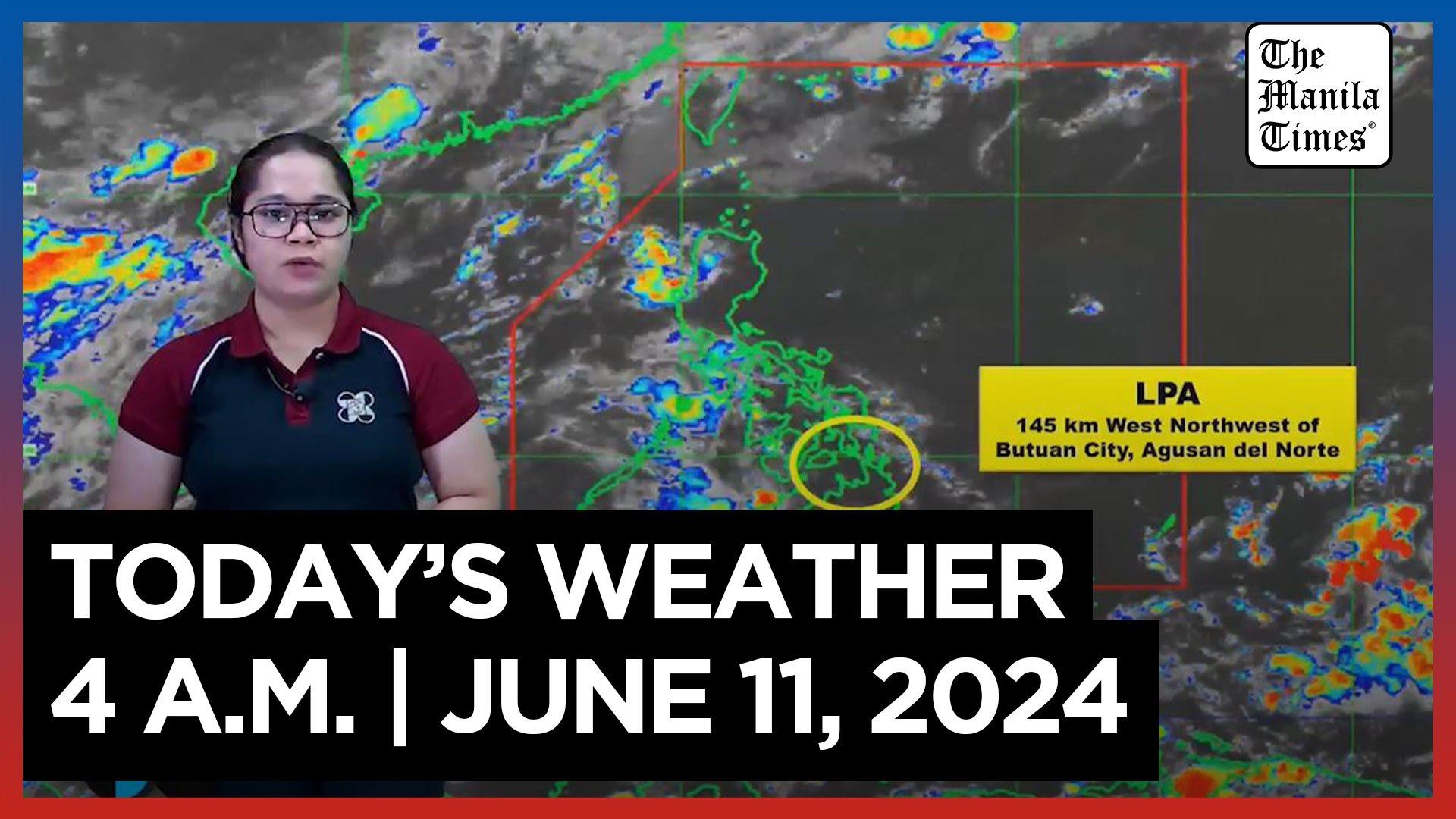 Today's Weather, 4 A.M. | June 11, 2024