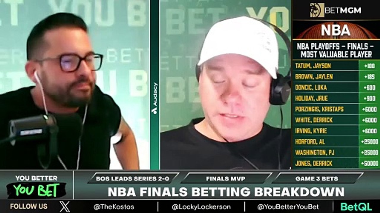 Updated Finals MVP Odds after Game 2