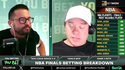 Updated Finals MVP Odds after Game 2