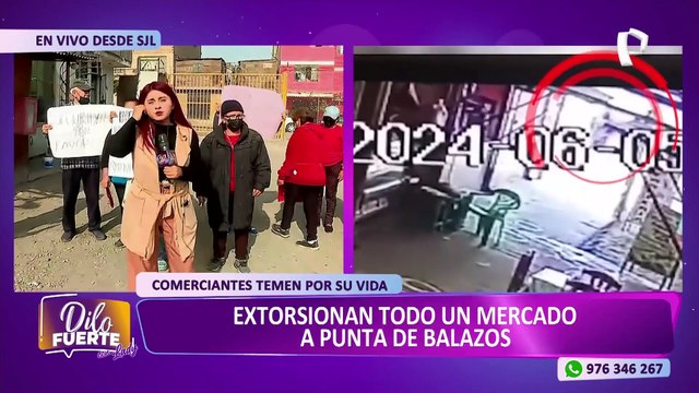 Perrito vigilante frustra cobro de cupo en mercado de San Juan de Lurigancho