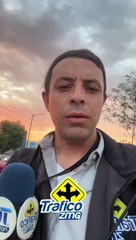 Un choque dejó saldo de una persona lesionada sobre la Calzada Lázaro Cárdenas