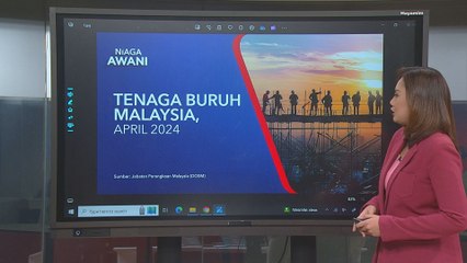 [Data & Statistik] Tenaga Buruh Malaysia, April 2024