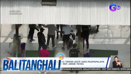 DOJ - Bahagi ng proseso ng Timor-Leste ang pagpapalaya at muling pag-aresto kay Rep. Arnie Teves | Balitanghali