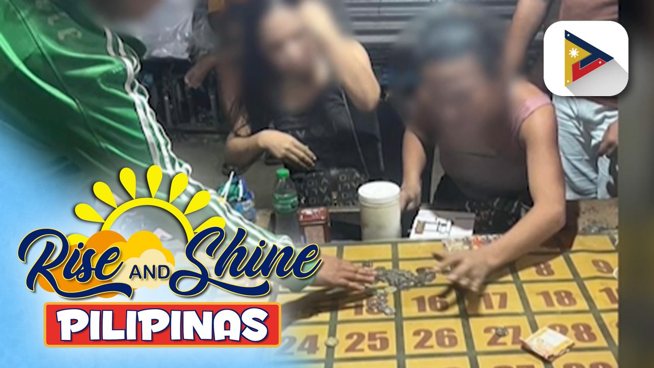 Ilegal na pagsusugal ng mga naglalamay sa isang burol sa Antipolo, Rizal, huli sa akto