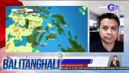 Panayam kay Chris Perez, Asst. Chief, PAGASA weather services division (June 11, 2024) | Balitanghali