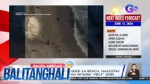 Kite surfer na stranded sa beach, nailigtas sa tulong ng inilatag niyang 