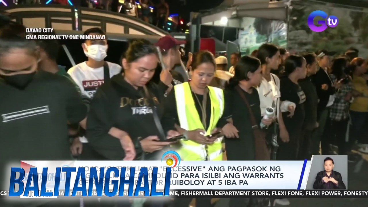 KOJC - "Overkill" & "excessive" ang pagpasok ng mga pulis sa compound para isilbi ang warrants of arrest vs. Pastor Quiboloy at 5 iba pa | Balitanghali