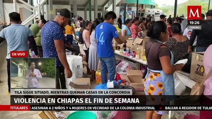 Víctimas del desplazamiento de vivienda por violencia en Tila, exigen apoyo a las autoridades