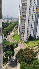 New town building in working gas pipe line work