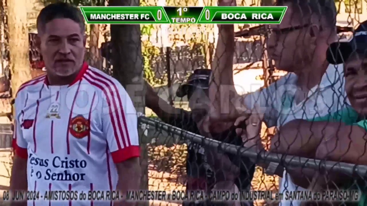 08 JUN 2024 - MANCHESTER 5X2 BOCA RICA em SANTANA do PARAISO-MG