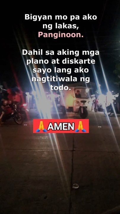 Bigyan mo pa ako ng lakas Panginoon, dahil sayo lang ako nagtitiwala ng todo.