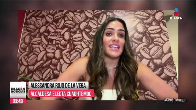 Alessandra Rojo de la Vega señala a los Monreal de estar involucrados en el ataque en su contra