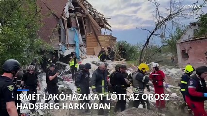 Ismét lakóházakat lőtt az orosz hadsereg Harkivban