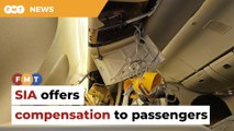 Singapore Airlines offers compensation to turbulence flight passengers