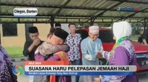Isak Tangis Keluarga Pecah saat Pelepasan Keberangkatan Jemaah Haji di Cilegon