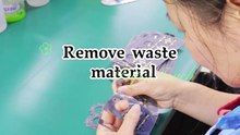 Remove waste material