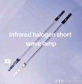 Infrared halogen short wave lamp infrared blow molding lamp infrared heater lamp infrared short wave