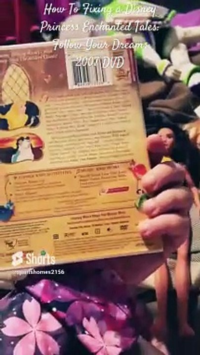 How To Fixing a Disney Princess Enchanted Tales_ Follow Your Dreams 2007 DVD