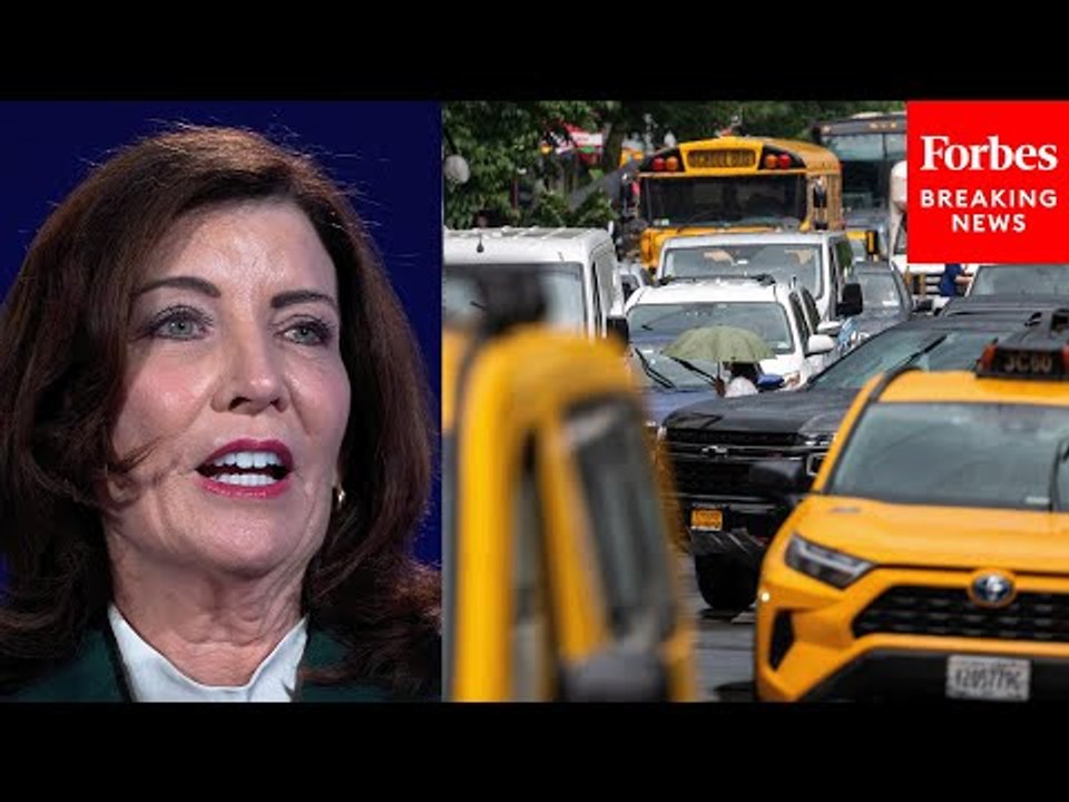 Reporters Grill Gov. Kathy Hochul Over NYC Congestion Pricing Reversal