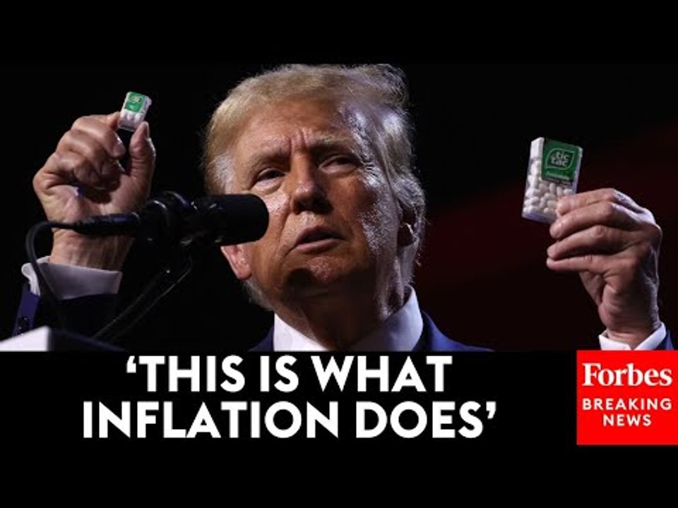 Donald Trump Blasts Biden Over 'The Greatest Inflation... In The History Of Our Country'
