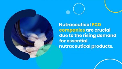 Best Nutraceutical PCD Companies in India