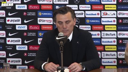 A Milli Takım'da Montella'dan hakem tepkisi! 'Hazırlık maçı diye böyle hatalar olmamalı'