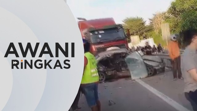 AWANI Ringkas: Empat cedera kemalangan 13 kenderaan