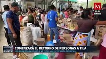 Autoridades de Chiapas anuncian retorno a viviendas en Tila para mañana