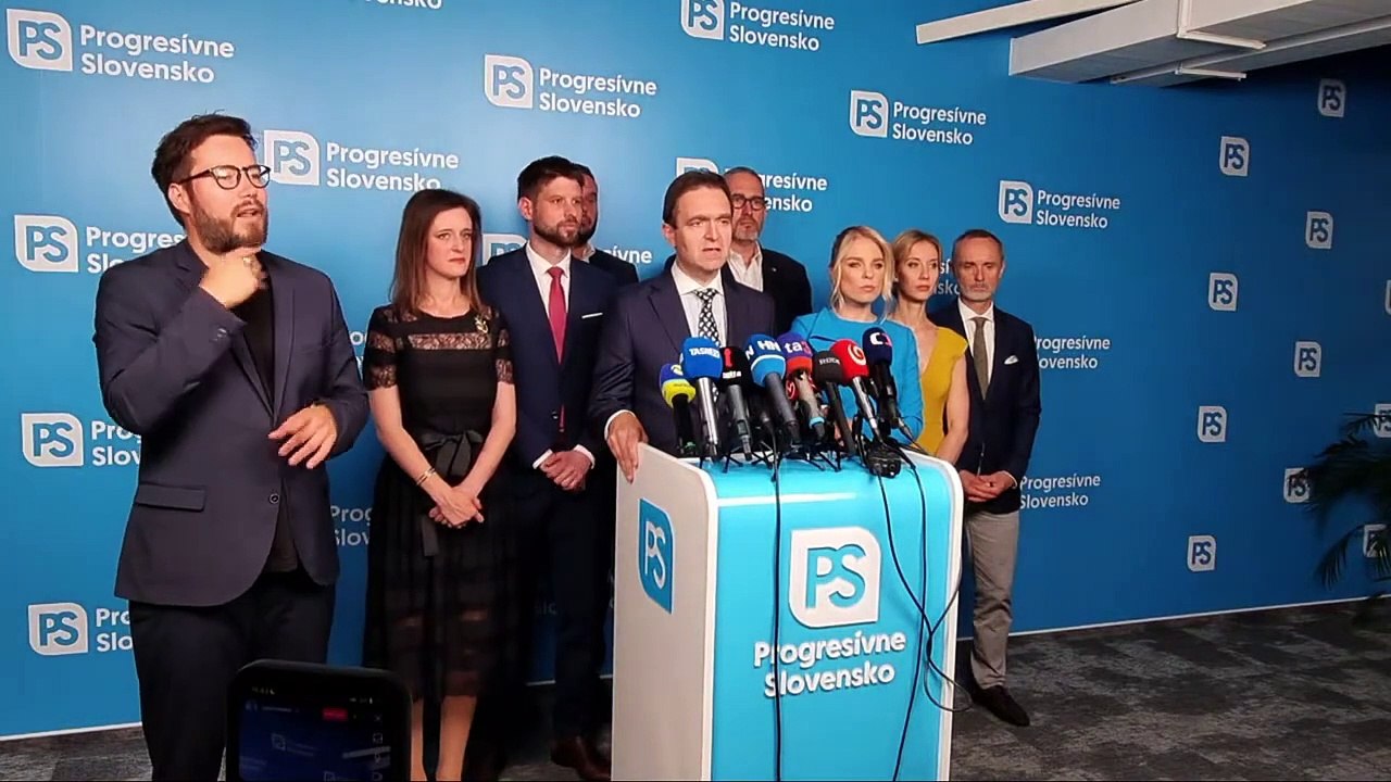 ZÁZNAM: Šimečka: PS chce nadviazať na výsledok z eurovolieb