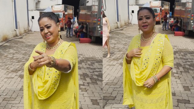 Bharti Singh का Beautiful Look देख किसने उन्हें छेड़ा, paps ने की Bharti की टांग खिंचाई! FilmiBeat