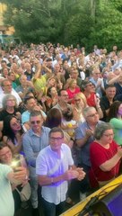 Festa in strada a Mondello per Tamajo, il re delle preferenze alle Europee