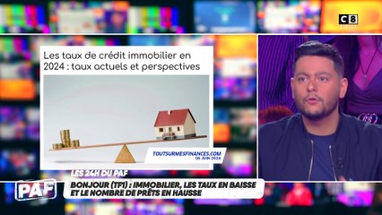 Immobilier : Les taux en baisse et le nombre de prêts en hausse