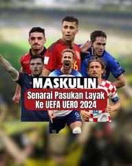 Senarai Pasukan Layak Ke UEFA EURO 2024