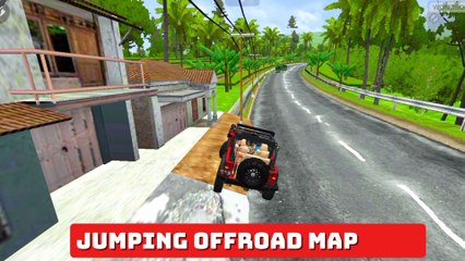 New jumping Offroad map mod for bus simulator Indonesia by AS gaming 295