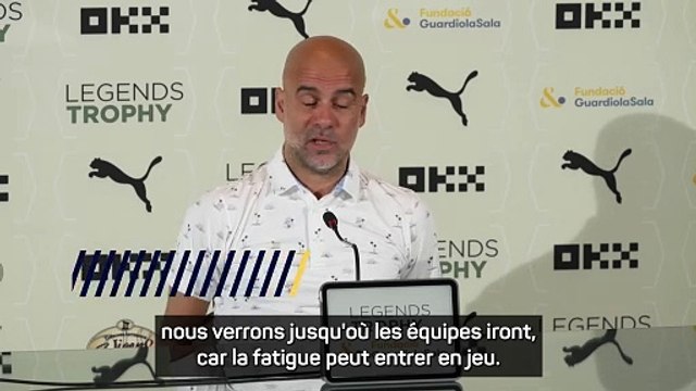 Guardiola : Ce sont toujours les mêmes favoris