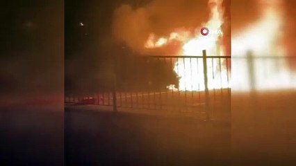 Yer: Bursa... Alev alev yandı