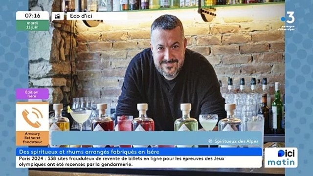 Éco d'ici en Isère avec les Spiritueux des Alpes