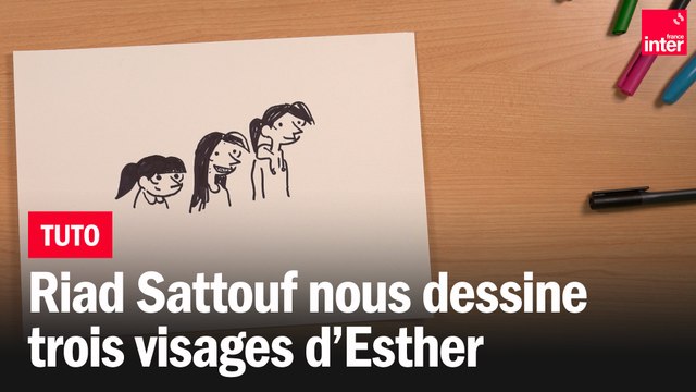 Comment dessiner Esther à différents âges ? par Riad Sattouf