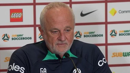 Australie - Australie - Arnold : "Il faut tirer un grand coup de chapeau à la Palestine"