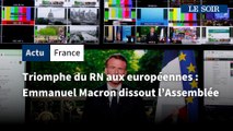 Triomphe du RN aux européennes en France: Emmanuel Macron dissout l'Assemblée nationale
