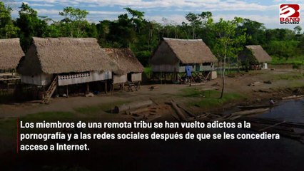 Tribu amazónica descubre el lado oscuro de Internet